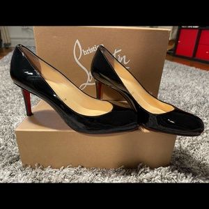 SOLD!! Christian Louboutin Simple Pump 70mm Patent